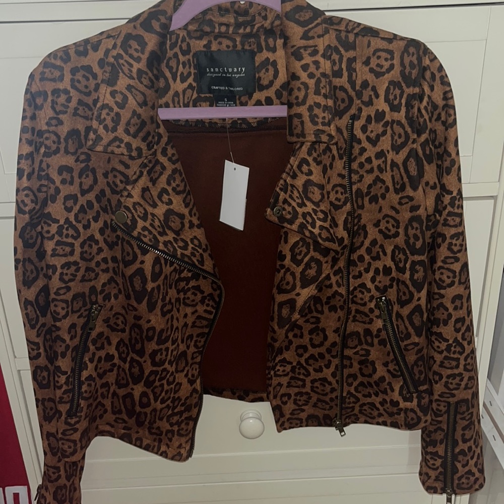 Sanctuary leopard jacket